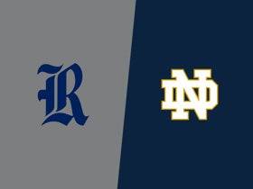 Rice at #3 Notre Dame