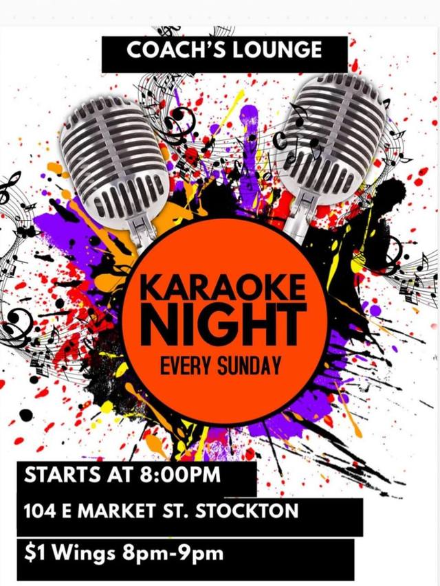Karaoke Night at Coach's Lounge