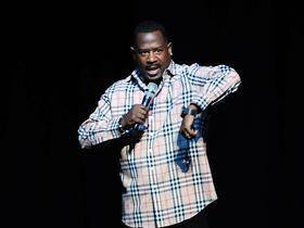 Martin Lawrence with Nate Jackson