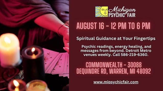 Michigan Psychic Fair at the Commonwealth Club