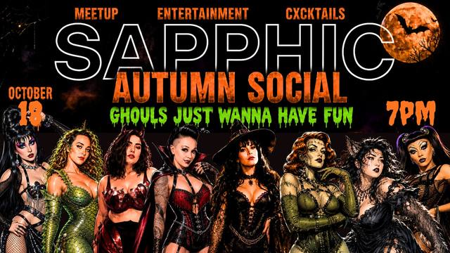 Sapphic Autumn Social: Ghouls Just Wanna Have Fun