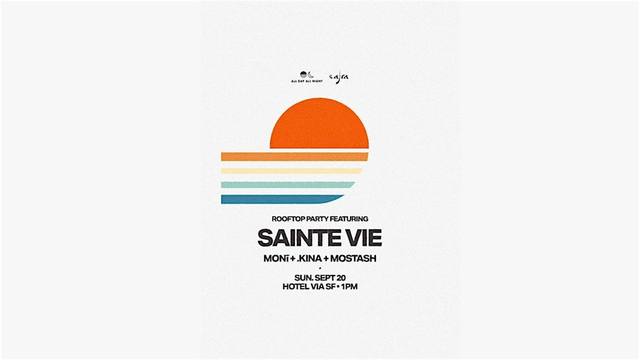 Sainte Vie Day Party at Hotel VIA Rooftop