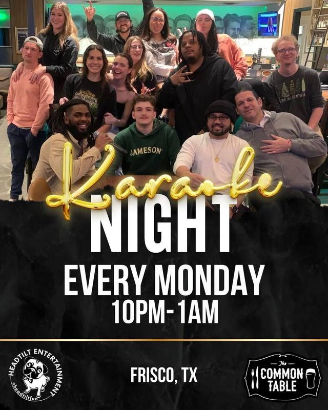 Karaoke at The Common Table Frisco