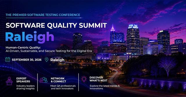 Software Quality Summit Raleigh 2026