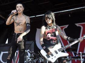 Black Veil Brides with Caskets, Archers, and Autumn Kings