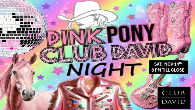 PINK PONY CLUB NIGHT
