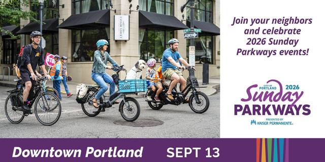 Downtown Portland Sunday Parkways