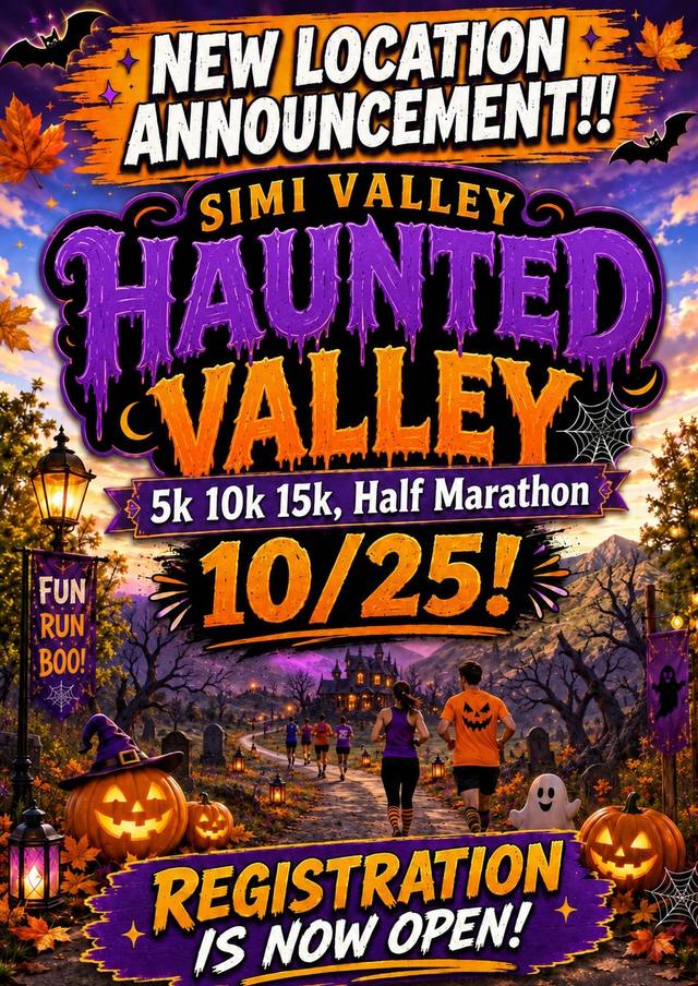 Haunted Valley 5K/10K/15K/Half Marathon