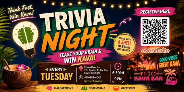 Trivia Night at Frisco Kava Bar