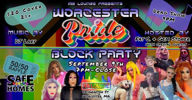 Worcester Pride Block Party at MB Lounge