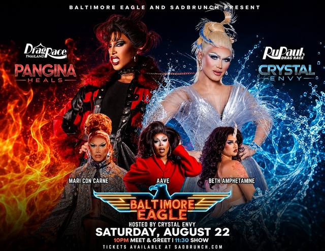 Pangina Heals and Crystal Envy at The Baltimore Eagle