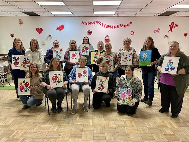Paint & Sip at the American Czech Slovak Club