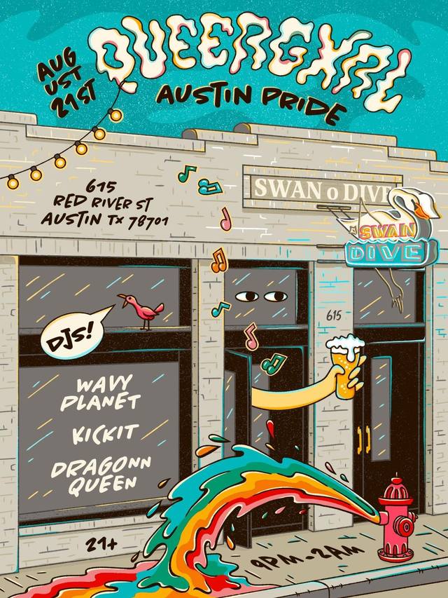 QueerGxrl: Austin Pride Party