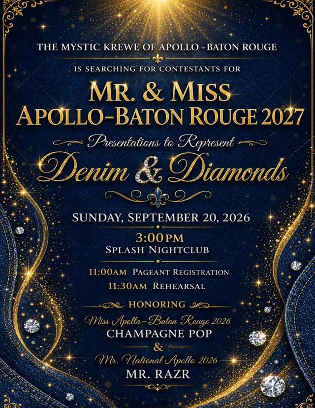 Miss Apollo Baton Rouge 2027