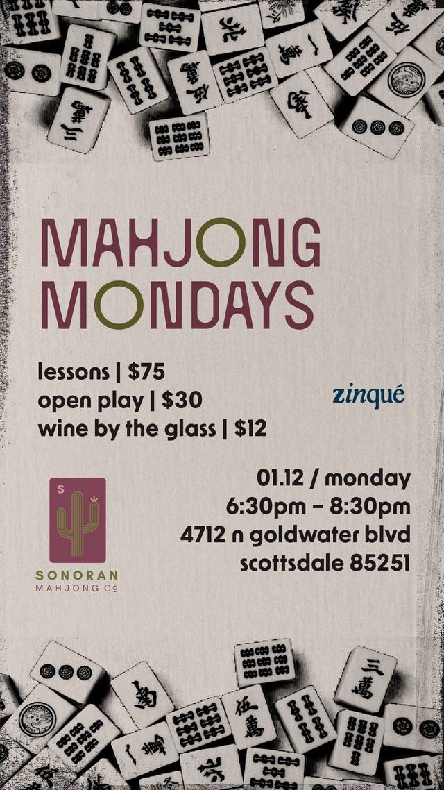 Mahjong Mondays