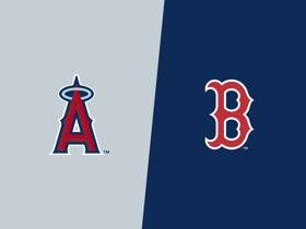 Angels at Red Sox
