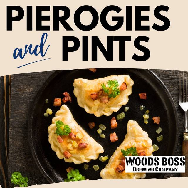 Pierogies and Pints at Woods Boss Brewing Co