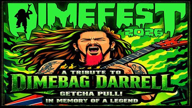 Dimefest 2026 featuing Cemetery Gatez: a Tribute to Pantera