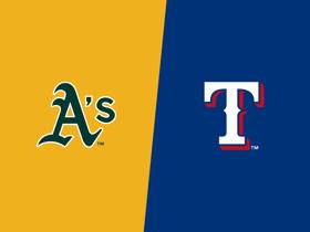 Athletics at Rangers