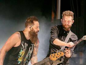 Skillet with The Red Jumpsuit Apparatus