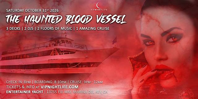 Haunted Blood Vessel Halloween Party Cruise