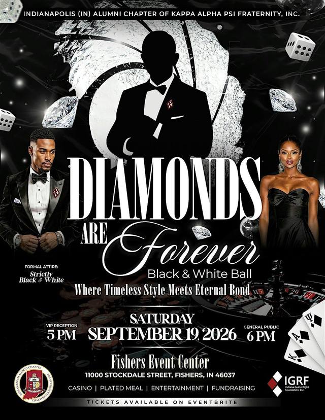 Diamonds Are Forever The Black and White Ball
