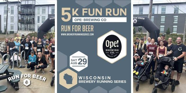 5k Beer Run x Ope! Brewing Co