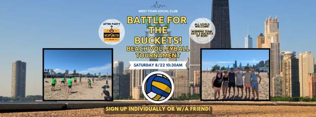 Battle For The Buckets Beach Volleyball Tournament