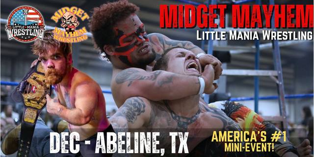 Little Mania Mini Wrestling (Ages 18+)