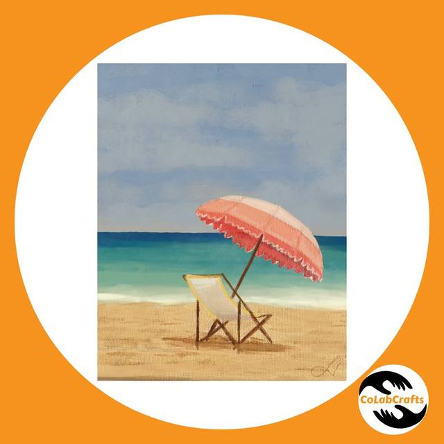 Acrylic Painting Workshop: Beach Relaxing Vibes