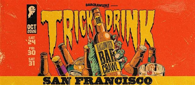 Trick or Drink San Francisco Halloween Bar Crawl