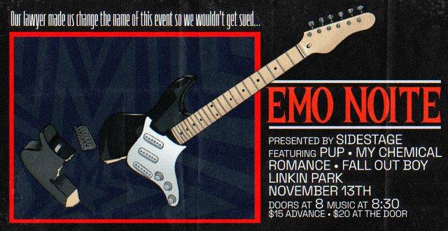 Emo Noite | Cover Bands