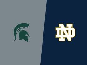 Michigan State at #3 Notre Dame
