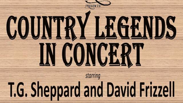 T.G. Sheppard and David Frizzell:  Country Legends in Concert