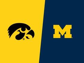 Iowa at Michigan