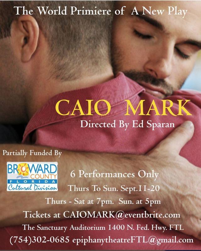 Caio Mark: A World Premiere of a New Play