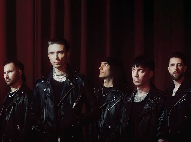 Black Veil Brides w/ Caskets