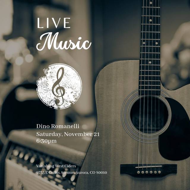 Live Music with Dino Romanelli