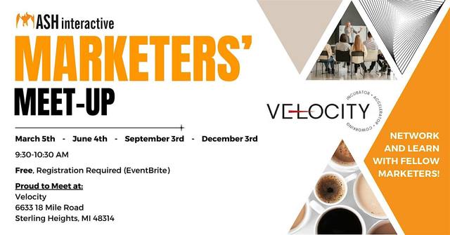 Marketers' Meet-up at Velocity