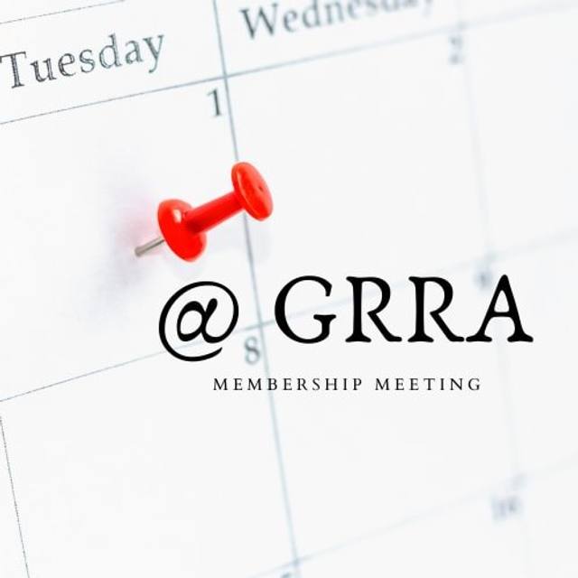 Annual Meeting @ GRRA - September 2026