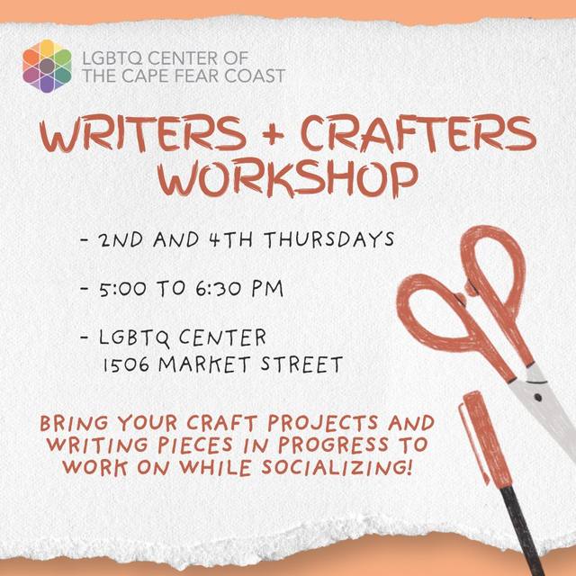 LGBTQ+ Writers and Crafters Workshop