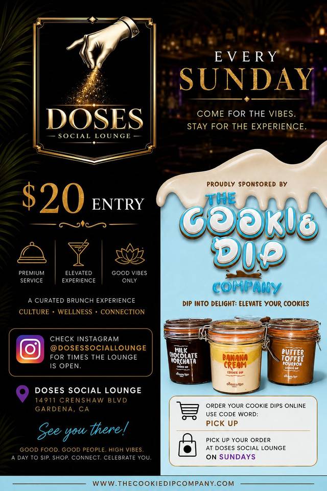 The Cookie Dip Company @ The Doses Social Lounge