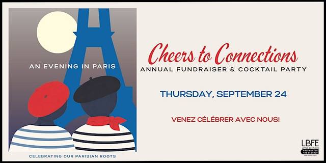 Cheers to Connections - LBFE's Annual Fundraiser