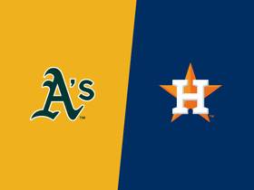 Athletics at Astros