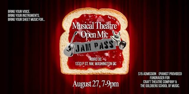 Musical Theatre Open Mic Jam Pass
