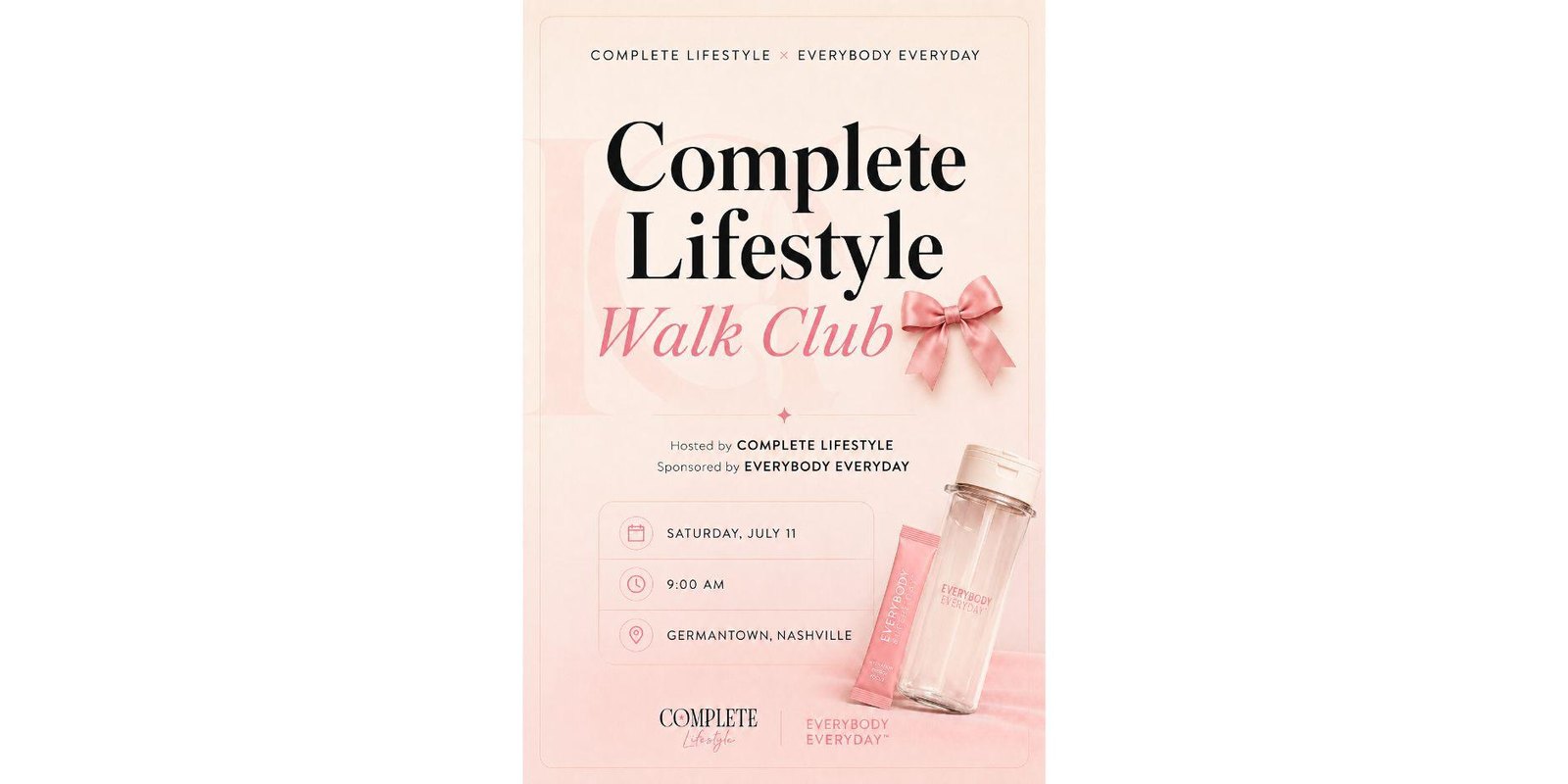 Complete Lifestyle Walk Club Nashville