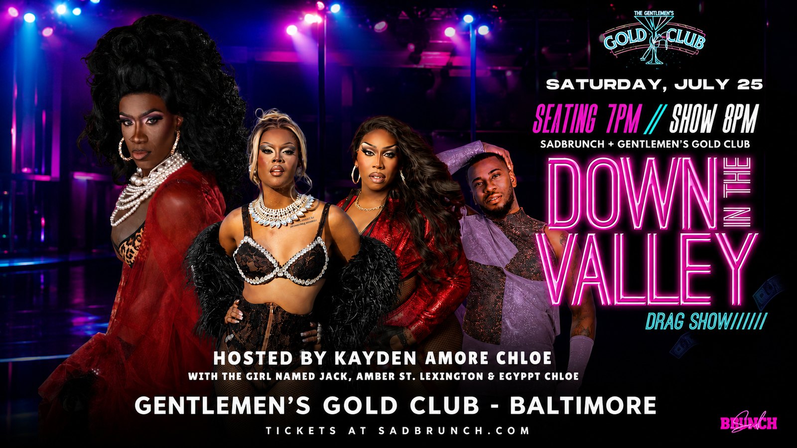 In the Valley Drag Show hosted by Kayden Chloe