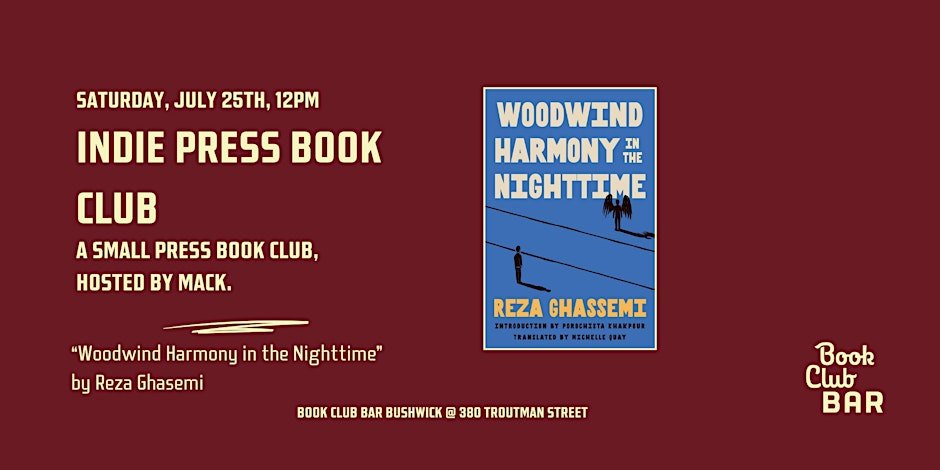 Indie Press Book Club: Woodwind Harmony in the Nighttime