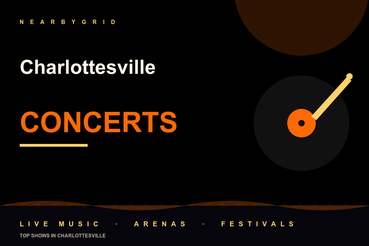 Top Charlottesville Concerts