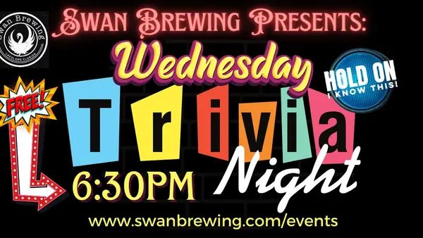 FREE Live Trivia at Swan Brewing